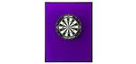 Large wooden frame dartboard protective wall backboard with added colour felt option