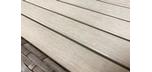 Java brown outdoor rectangular durable synthetic wicker coffee table