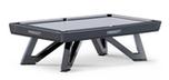 Table de billard de 9 pieds Rasson Wolf fini Noir avec Poches Standards