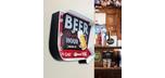 Enseigne lumineuse Beer Happy Hour 12 x 10 pouces