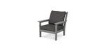 Grey Polywood Chippendale deep seating recycled plastic outdoor furniture set