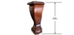 Ensemble de pattes de replacement de table de billard Majestic Pinnacle