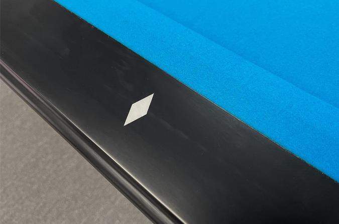 Table de billard moderne noire Majestic Louisiane avec ardoise 8 pieds Table de billard moderne noire Majestic Louisiane avec ardoise 8 pieds