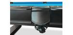 Majestic Billiards Louisiane 8 foot black modern slate pool table