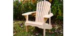 Adirondack pine cottage chair made in Canada