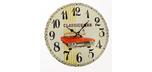 Classic Car Wall Clock 13-1/4' Diameter