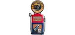 Motorcycles Motor Oil Gas Pump Tin Sign 15-1/4