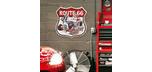 Rout 66 Speedway Tin Sign 16' x 16-1/2'
