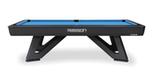 Table de billard de 8 pieds Rasson Wolf fini Noir avec Poches Standards