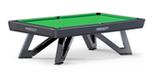Table de billard de 8 pieds Rasson Wolf fini Noir avec Poches Standards