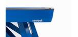 Table de billard de 8 pieds Rasson Wolf fini Bleu avec Poches Standards