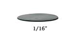 Cales en neoprene pour pattes de tables de billard, 3 pouces x 1/16 pouce, (50/ packet)