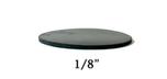 Neoprene plastic pool table leg shims, 3 inches x 1/8 inch, (50/pack)