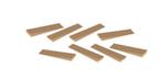 Wooden billiard slate shims for pool tables (100 pcs)