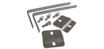 Ensemble de Poteaux et plaques pour filet pour Conversion Top ping pong