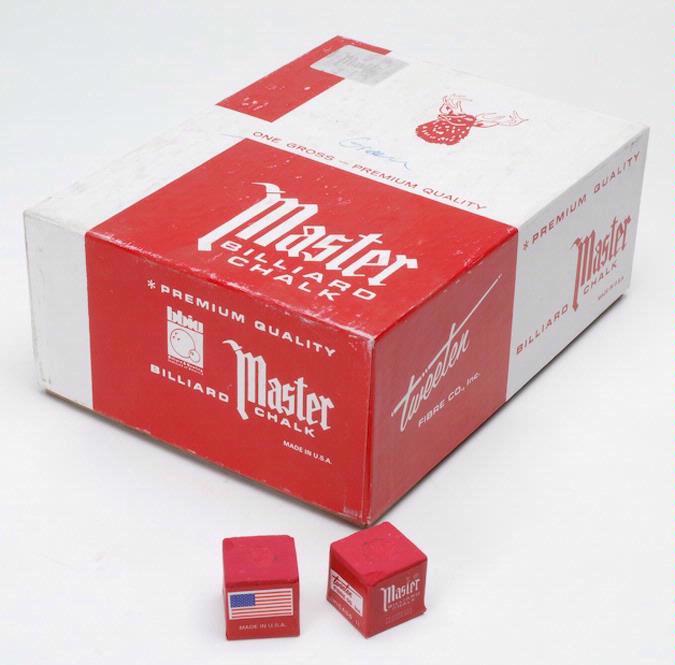 Craie De Billard Pioneer - 12 Pièces - Bleu - Neuf En Carton