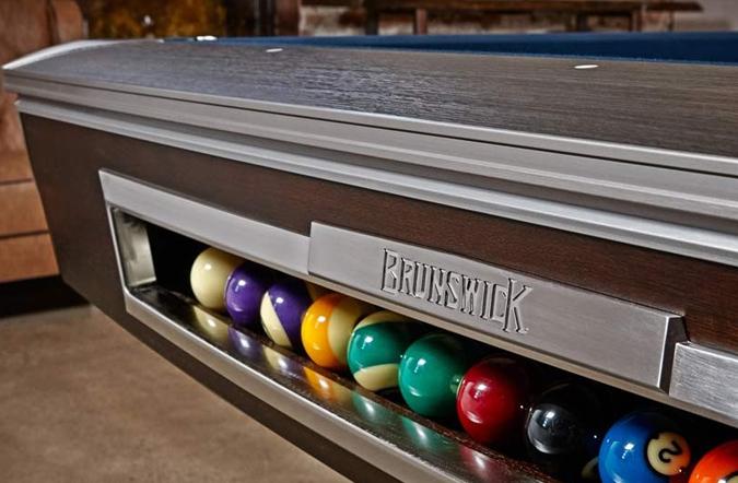 Brunswick Gold Crown VI Pool Table