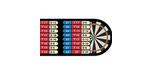 Dart throw line Outchart