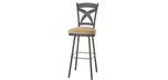 Tabouret Amisco Marcus pivotant pour cuisine ou bar