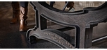 Brunswick Birmingham rustic pool table