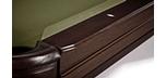 Brunswick Oakland 8 foot pool table with Espresso finish