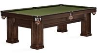 Brunswick Oakland 8 foot pool table with Espresso finish