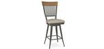 Tabouret Amisco Annabelle pivotant pour cuisine ou bar
