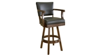 Legacy Classic wood bar stool with nutmeg finish