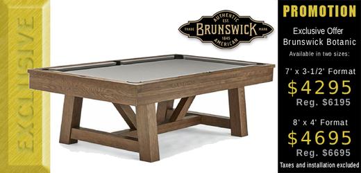 Great savings on Brunswick Botanic in 7 or 8 foot format