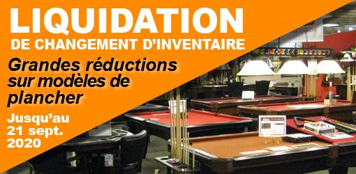 Liquidation de modèles de plancher