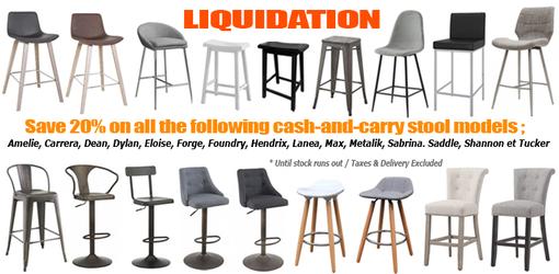 Save on select Cash and Carry discontinued and floor models