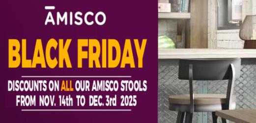 BLACK FRIDAY - DISCOUNTS ON AMISCO STOOLS