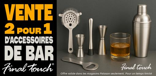 VENTE 2-pour-1 sur produits Final Touch