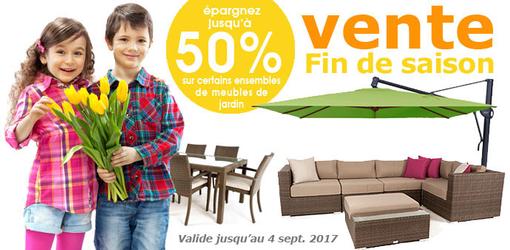 Mobilier de jardin, <br>ensembles de <br>meubles patio et <br>parasols de qualite <br>haut de gamme maintenant en vente a nos magasins